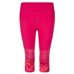 Legginsy damskie 3/4 Kilpi SOLAS-W. Czerwone legginsy Kilpi, bez wzorów, z materiału. Za 112.21 zł.