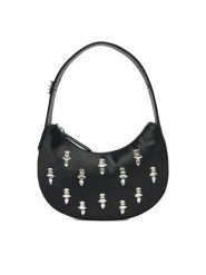 KARL LAGERFELD Torebka A1W30117 Czarny. Czarne torebki klasyczne KARL LAGERFELD, bez wzorów, ze skóry, bez dodatków. Za 559.99 zł.