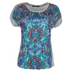 Desigual T-Shirt Damski Sevilla L Szary. T-shirty marki Desigual. W wyprzedaży za 176.00 zł.