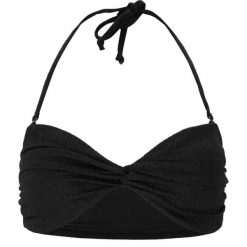 Damski top do kostiumu kąpielowego Athlecia Larinie. Czarne bikini Athlecia, bez wzorów, sportowe. Za 173.50 zł.