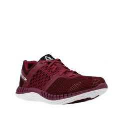 Buty Reebok Zprint Bordeaux. Czerwone buty do biegania Reebok, bez wzorów, z materiału, bez zapięcia, do biegania. Za 313.00 zł.