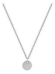 Glanzstücke München Srebrny naszyjnik z zawieszką - dł. 40 cm rozmiar: onesize. Szare naszyjniki Glanzstücke München, z materiału, srebrne. Za 86.99 zł.