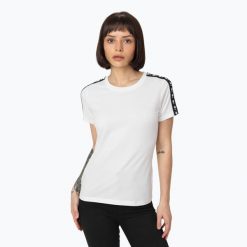 Koszulka damska Pitbull Nugget. Białe t-shirty sportowe PITBULL, l, bez wzorów, bez ramiączek. Za 79.99 zł.