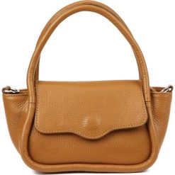 Torebka damska skórzana KEMER 112360 Camel. Brązowe torebki klasyczne KEMER, bez wzorów, bez dodatków. Za 259.77 zł.