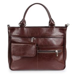 Torebka skórzana damska kuferek DAN-A T88 koniakowa. Torebki klasyczne DAN-A, bez wzorów, ze skóry, eleganckie, bez dodatków. Za 359.99 zł.