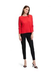 Betty Barclay Sweter w kolorze czerwonym rozmiar: 36. Czerwone swetry Betty Barclay, bez wzorów, bez ramiączek. Za 109.95 zł.