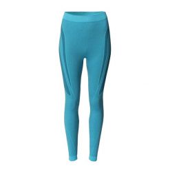 Damskie Legginsy Termoaktywne Acti. Niebieskie legginsy ELBRUS, bez wzorów, z elastanu. Za 171.33 zł.