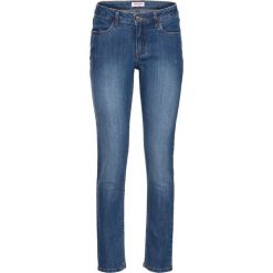 Dżinsy ze stretchem 7/8 bonprix niebieski. Jeansy marki bonprix. Za 74.99 zł.