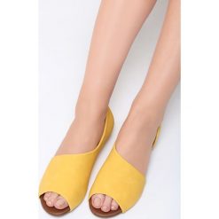 Żółte Balerinki Small Things. Baleriny marki Born2be. Za 49.99 zł.