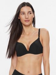 Chantelle Góra od bikini Emblem C17TNP Czarny. Czarne bikini Chantelle, bez wzorów, z syntetyku. Za 249.99 zł.