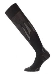 Skarpety narciarskie uniseks Lasting SWW 988 Merino 80%. Czarne skarpetki LASTING, bez wzorów, z dzianiny. Za 129.90 zł.