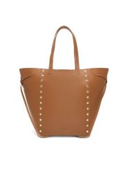 Badura Torebka LINA-CS9622 Brązowy. Brązowe shopper bag Badura, bez wzorów, ze skóry, bez dodatków. Za 199.99 zł.