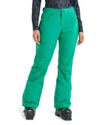 Spodnie do sportów zimowych techniczne damskie BACKYARD 10K. Zielone spodnie narciarskie Roxy, bez wzorów, z materiału, narciarskie. Za 479.99 zł.