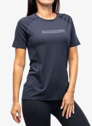 Koszulka szybkoschnąca damska Mammut Selun FL Logo T-Shirt. Niebieskie t-shirty sportowe Mammut, xs, bez wzorów, z materiału, bez ramiączek, trekkingowe. Za 272.20 zł.