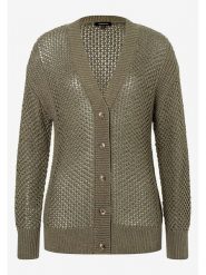 More & More Kardigan w kolorze khaki rozmiar: 34. Brązowe swetry More & More, bez wzorów, bez ramiączek. Za 86.99 zł.