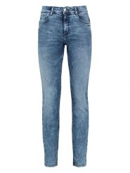 Eight2Nine Dżinsy - Skinny fit - w kolorze niebieskim rozmiar: S. Niebieskie jeansy Eight2Nine, s, z aplikacjami, ze skóry, klasyczne. Za 88.23 zł.