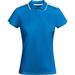 Damska Sportowa Koszulka Polo Tamil Z Krótkim Rękawem. Białe t-shirty sportowe ROLY, l, bez wzorów, bez ramiączek. Za 54.99 zł.