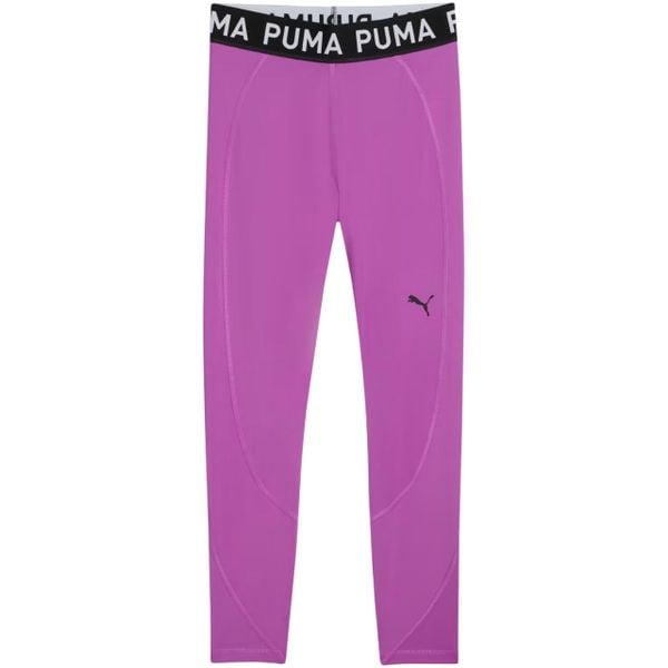 Legginsy damskie Puma Strong Tight. Fioletowe legginsy Puma, bez wzorów, sportowe. Za 159.00 zł.