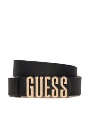 Guess Pasek Damski Meridian (BG) Belts BW9113 P4235 Czarny. Czarne paski Guess, z aplikacjami, ze skóry. Za 169.99 zł.