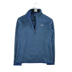Second life - Patagonia bluza polarowa damska Better Sweater - Jak nowy. Niebieskie bluzy bez kaptura Patagonia, l, bez wzorów, z polaru, bez kaptura, trekkingowe. Za 255.56 zł.