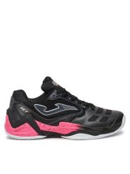 Joma Buty do tenisa Set TSELW2401C Czarny. Czarne buty treningowe Joma, bez wzorów, z materiału, bez zapięcia, tenisowe. Za 199.99 zł.