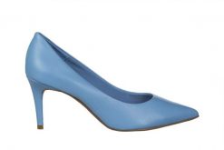 Czółenka Bottero 353701 Azul Lago 523058, Niebieski, Skóra naturalna - 36. Niebieskie czółenka Bottero, bez wzorów, ze skóry, biznesowe, bez obcasa, na szpilce, bez zapięcia. W wyprzedaży za 206.10 zł.