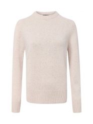 Franco Callegari Sweter z dzianiny merino Kobiety drobna dzianina beżowy|szary, S. Brązowe swetry Franco Callegari, s, bez wzorów, z dzianiny, bez ramiączek. Za 299.95 zł.