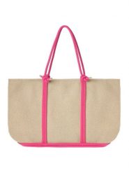 BLE Shopper bag w kolorze beżowym - 50 x 33 x 10 cm rozmiar: onesize. Brązowe shopper bag BLE, bez wzorów, z materiału, na ramię, bez dodatków. Za 71.73 zł.