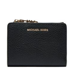 Portfel MICHAEL Michael Kors. Czarne portfele MICHAEL Michael Kors, bez wzorów. Za 379.99 zł.