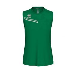 Koszulki Bez Rękawów Errea Eloy Ad Damskie. Zielone t-shirty sportowe ERREA, s, bez wzorów, z materiału, bez ramiączek, na fitness i siłownię. Za 186.00 zł.
