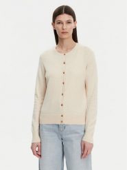 Gap Kardigan 443176-56 Beżowy Regular Fit. Brązowe swetry GAP, s, bez wzorów, z bawełny, bez ramiączek. Za 119.99 zł.