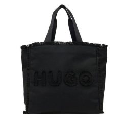 Torebka HUGO. Czarne torebki klasyczne Hugo, bez wzorów, klasyczne, bez dodatków. Za 359.99 zł.