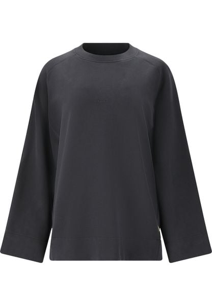 Bluza damska SOS Ramiu. Czarne bluzy SOS, l, bez wzorów, z bawełny, bez kaptura, na fitness i siłownię. Za 338.00 zł.