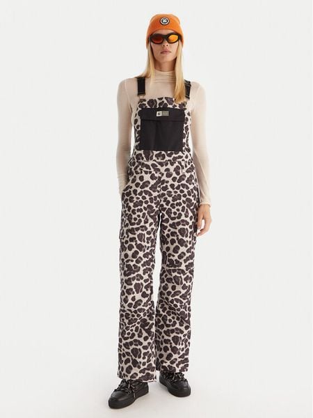 DC Shoes Spodnie narciarskie Valiant BIB ADJTP03030 Beżowy Regular Fit. Brązowe spodnie narciarskie DC Shoes, bez wzorów, z syntetyku, narciarskie. Za 1,149.00 zł.