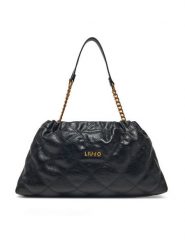 Liu Jo Torebka AA5063 E0914 Czarny. Czarne torebki klasyczne Liu Jo, bez wzorów, ze skóry, bez dodatków. Za 479.99 zł.