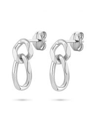 Eclat d'Argent Srebrne kolczyki-wkrętki rozmiar: onesize. Szare kolczyki Eclat d'Argent, srebrne. Za 65.99 zł.