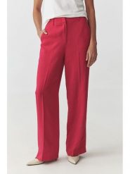 TATUUM Spodnie "Masda 1" w kolorze koralowym rozmiar: 38. Czerwone spodnie materiałowe Tatuum, bez wzorów, z materiału. Za 361.13 zł.