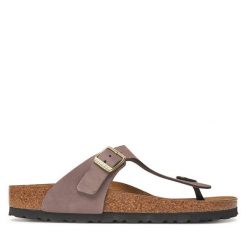 Japonki Birkenstock. Brązowe japonki Birkenstock, bez wzorów. Za 539.99 zł.