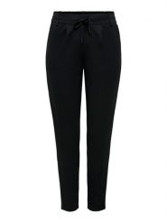 ONLY Spodnie w kolorze czarnym rozmiar: L/L32. Czarne spodnie materiałowe ONLY, bez wzorów, z materiału, z podwyższonym stanem. Za 113.99 zł.