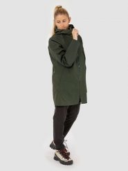 Salewa Parka "Fanes 3L" w kolorze oliwkowym rozmiar: 38. Zielone płaszcze Salewa, l, bez wzorów, bez kaptura. Za 2,599.95 zł.