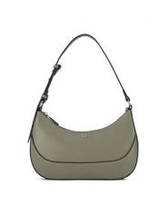 Gino Rossi Torebka Anna02 Khaki. Brązowe torebki klasyczne Gino Rossi, bez wzorów, z materiału, bez dodatków. Za 125.99 zł.