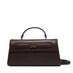 Torebka KARL LAGERFELD. Brązowe torebki klasyczne KARL LAGERFELD, bez wzorów, klasyczne, bez dodatków. Za 1,399.00 zł.