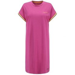 ALPINE PRO Manora damska sukienka dzianinowa XS. Fioletowe sukienki Alpine Pro, xs, bez wzorów, z dzianiny, sportowe, bez kołnierzyka, bez ramiączek, sportowe. Za 144.99 zł.