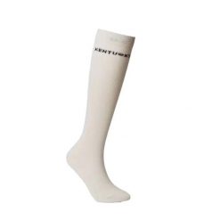 Skarpetki jeździeckie z brokatem Kentucky (x3). Białe skarpetki KENTUCKY HORSEWEAR, bez wzorów, z materiału. Za 238.50 zł.