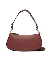 Coccinelle Torebka MRF Merveille E5 MRF 52 01 01 Brązowy. Brązowe listonoszki Coccinelle, bez wzorów, ze skóry, bez dodatków. Za 679.99 zł.