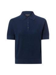 Franco Callegari koszulka polo z dzianiny Kobiety Bawełna niebieski, S. Niebieskie t-shirty sportowe Franco Callegari, s, bez wzorów, z bawełny, bez ramiączek. Za 199.95 zł.
