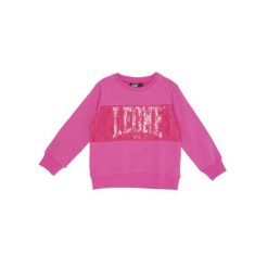 Bluza z ściągacze na co dzień na siłownię. Fioletowe bluzy bez kaptura LEONE 1947 APPAREL, bez wzorów, z bawełny, bez kaptura, na fitness i siłownię. Za 105.21 zł.
