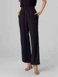 Vero Moda Spodnie materiałowe Carmen 10278926 Czarny Wide Leg. Czarne spodnie materiałowe Vero Moda, bez wzorów, z materiału. Za 109.99 zł.