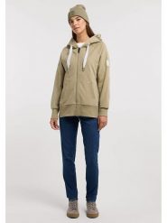 ELBSAND Bluza "Kelda" w kolorze szarobrązowym rozmiar: XL. Brązowe bluzy ELBSAND, xl, bez wzorów, bez kaptura. Za 194.15 zł.