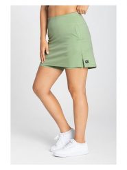 Super.natural Spódnica sportowa w kolorze zielonym rozmiar: S. Zielone spódnice super.natural, na co dzień, s, bez wzorów, z wełny, sportowe, proste. Za 130.99 zł.